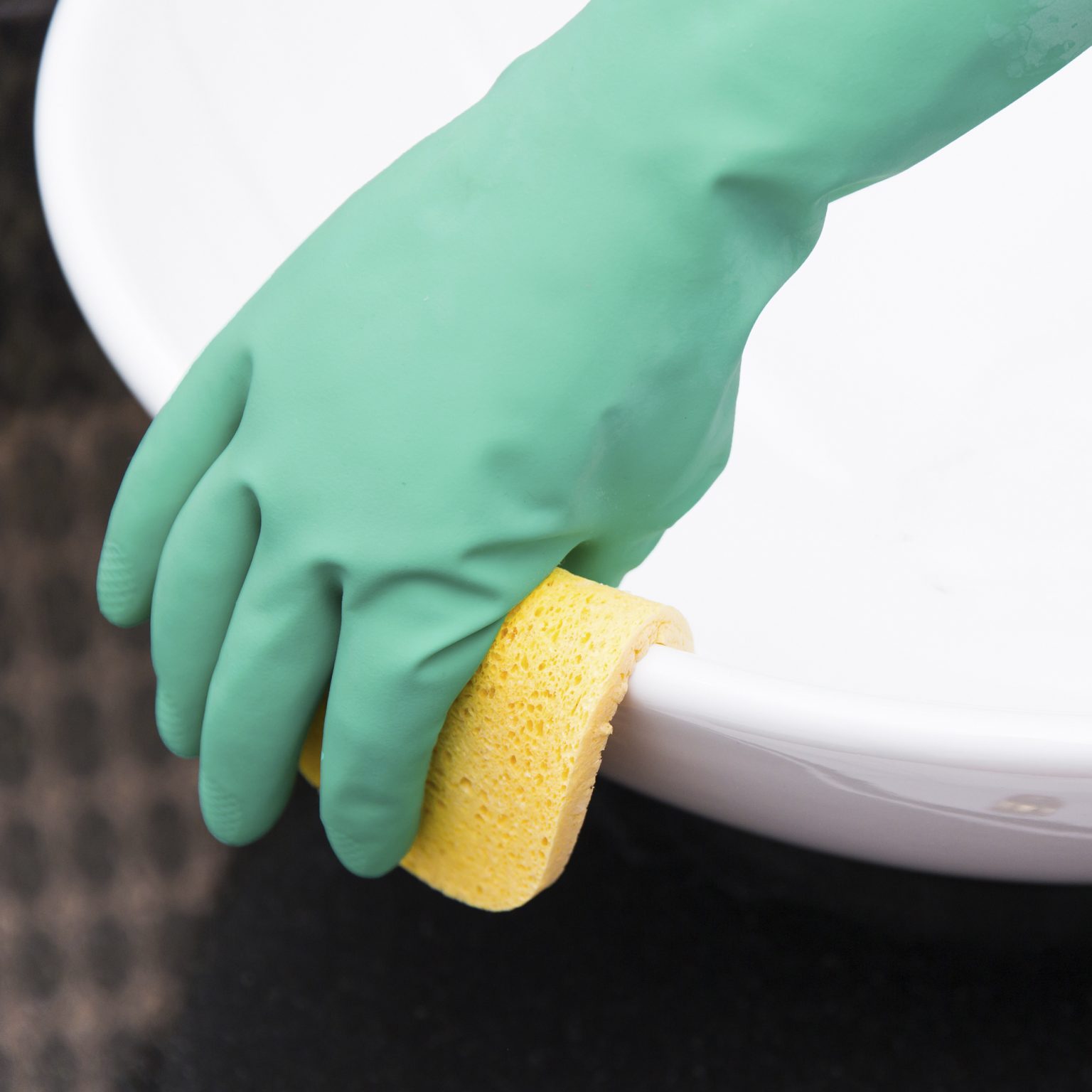 Handgards® Heavy Duty Elbow Length Nitrile Reusable Gloves Handgards