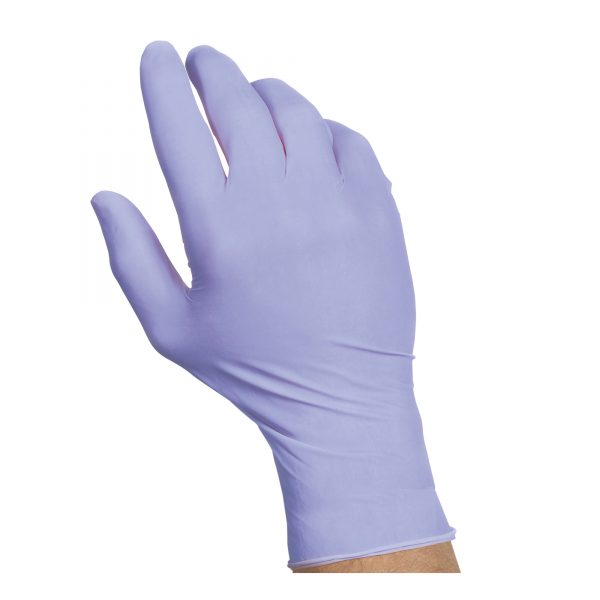 Purple vinyl deals gloves