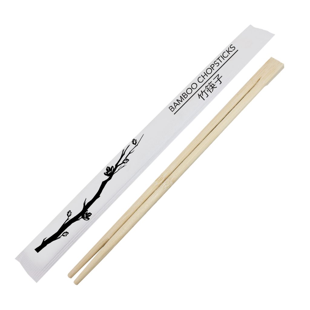 , 600 Royal Palillos UV Treated Premium Disposable Bamboo Chopsticks Sleeved and Separated 