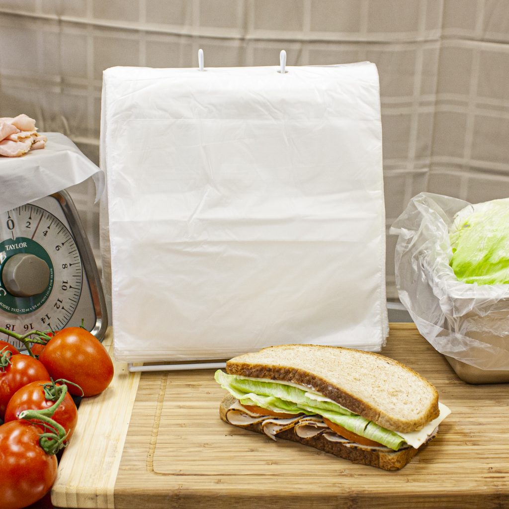 Tuffgards® Low Density Disposable Food Storage Bags – LD8315- 8″ x 3″ x 15″  – Handgards®