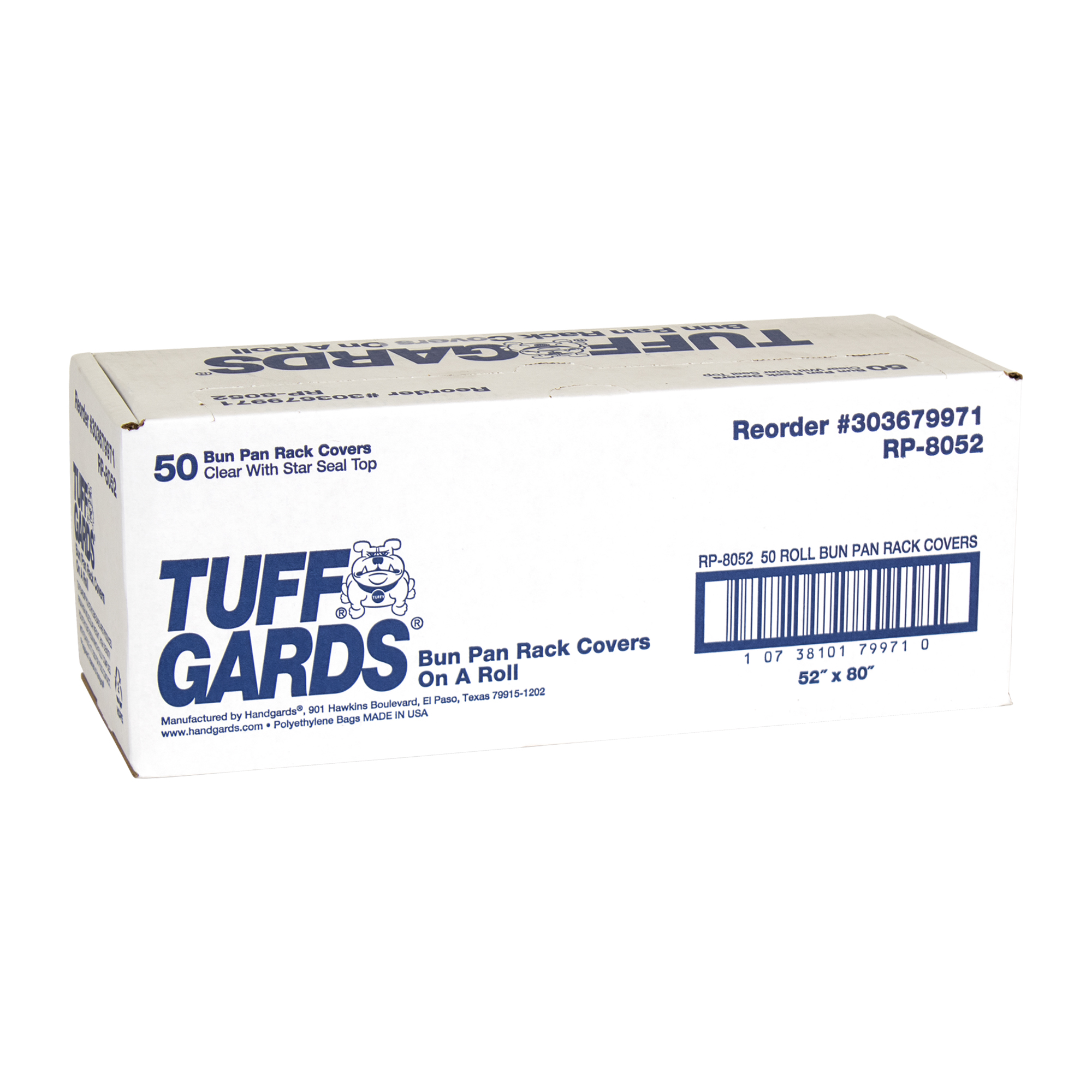 Tuffgards® High Density Disposable Freezer Storage Bags – FB24 – 18″ x 24″  – Handgards®