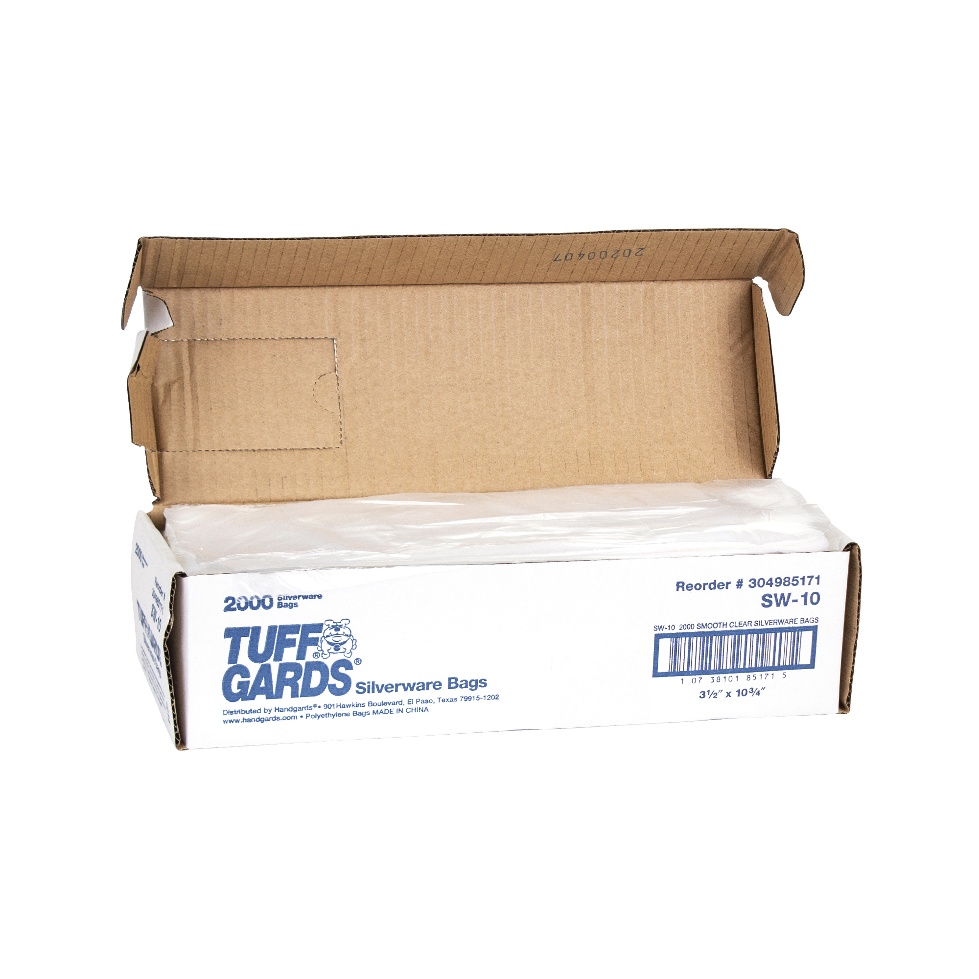 Tuffgards® High Density Disposable Freezer Storage Bags – FB14 – 10″ x 14″  – Handgards®