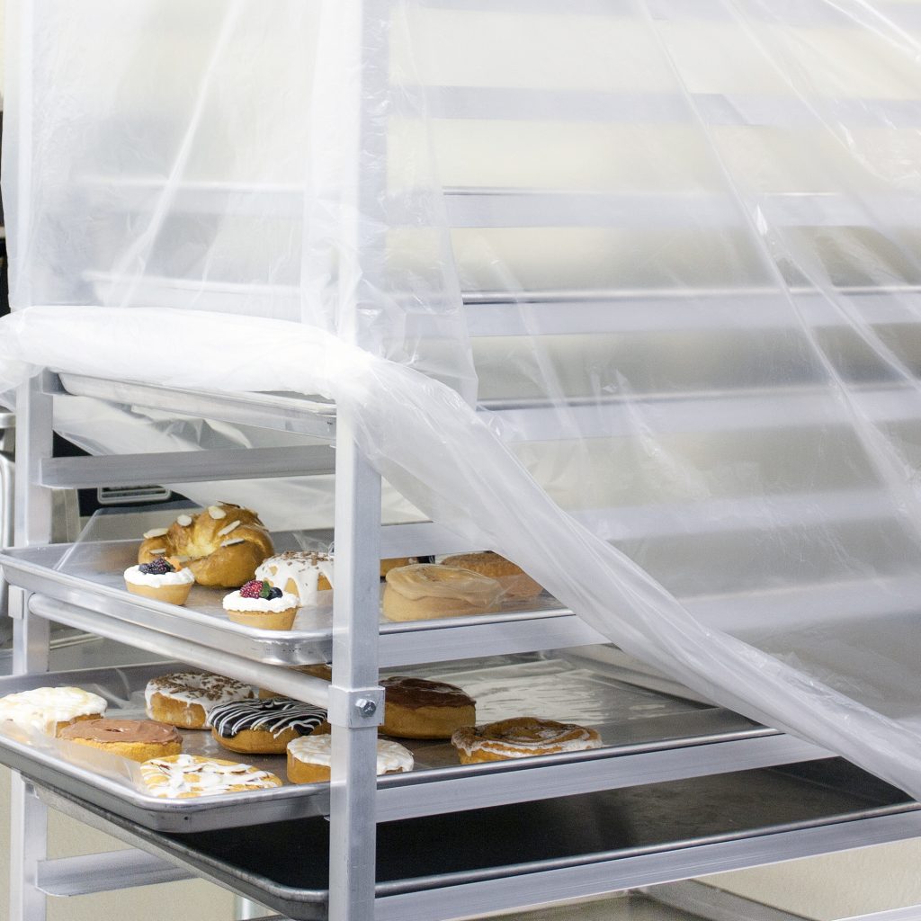 Tuffgards® High Density Disposable Bun Pan Rack Covers Handgards