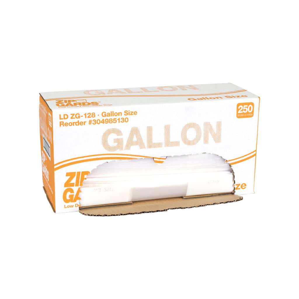 1 Gallon Zip Top Bags - 9 x 12 – Howies Food Service