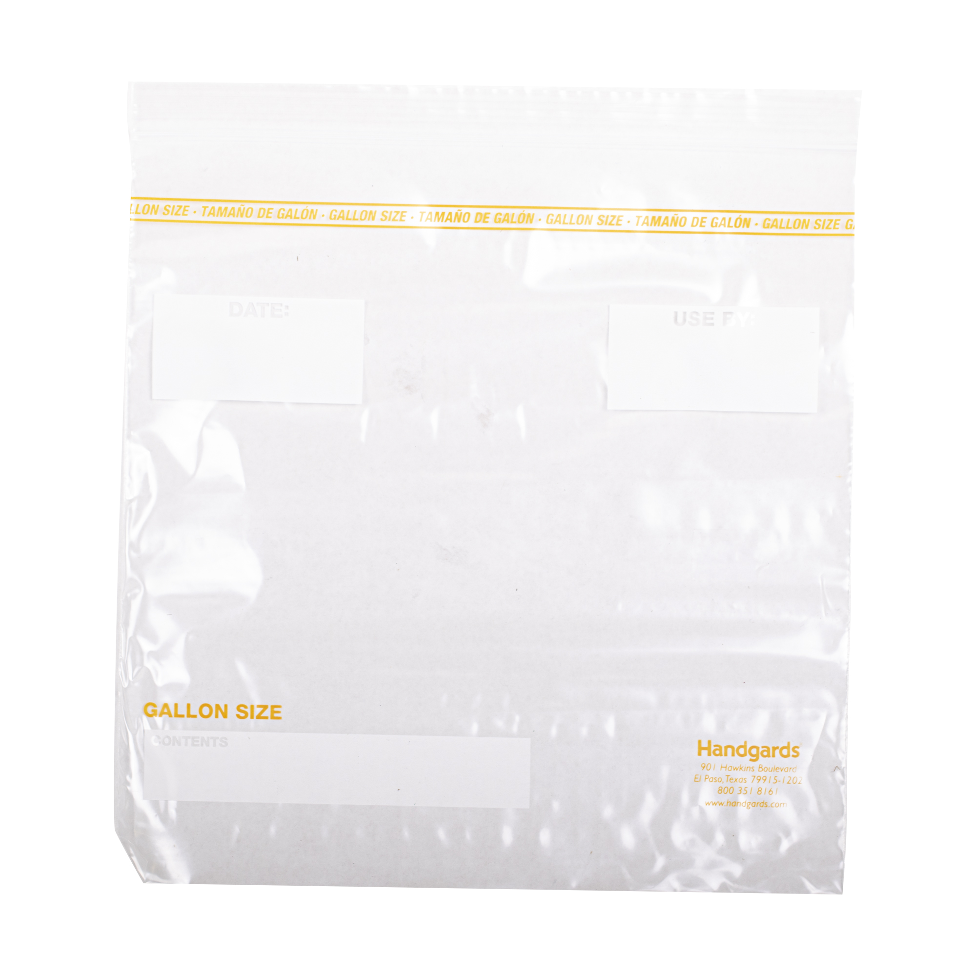 Zipper Storage Bags - 1 Gallon, Clear - Each - Radiant Belly