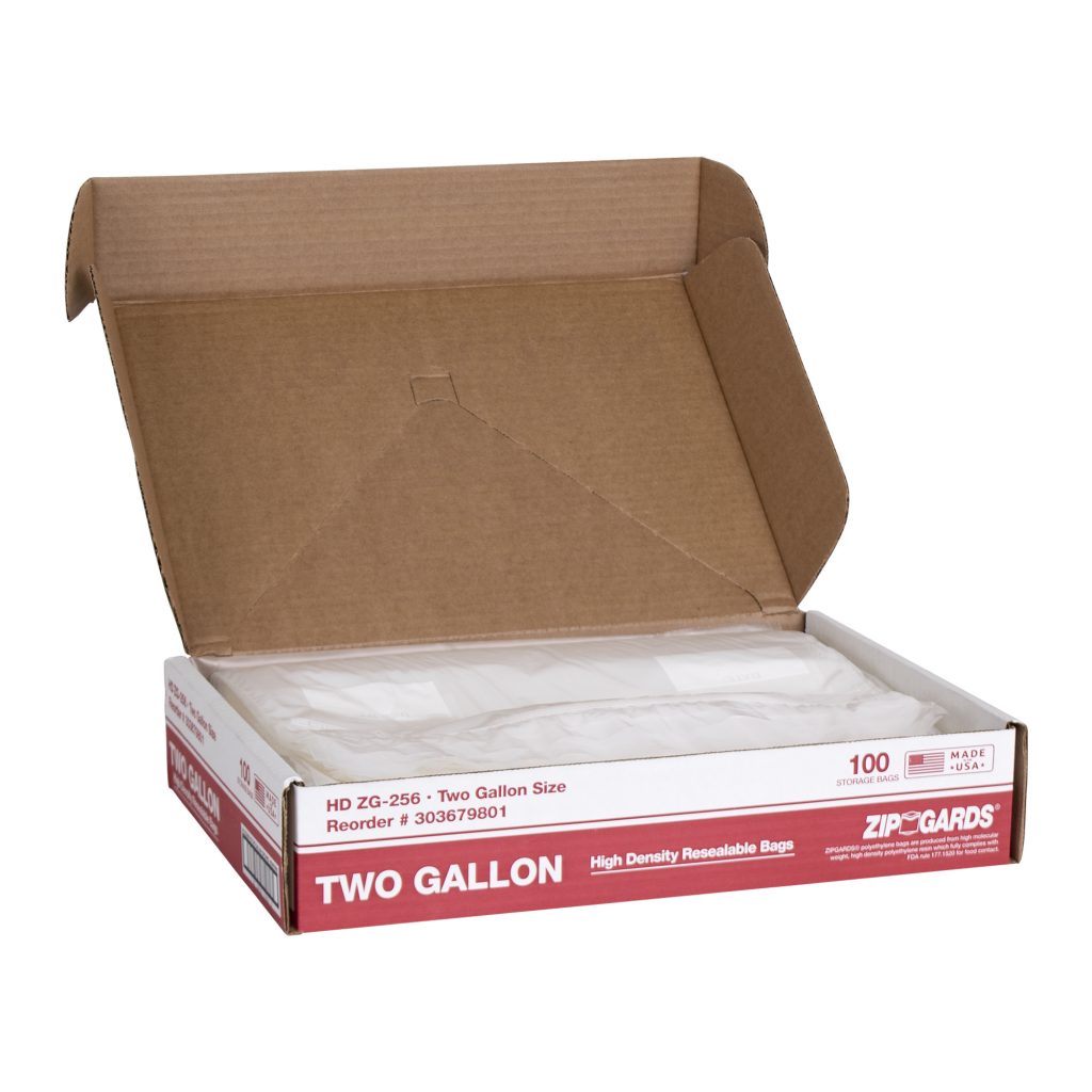 Ziploc® 2 Gallon Storage Bags (100 Case) - WebstaurantStore