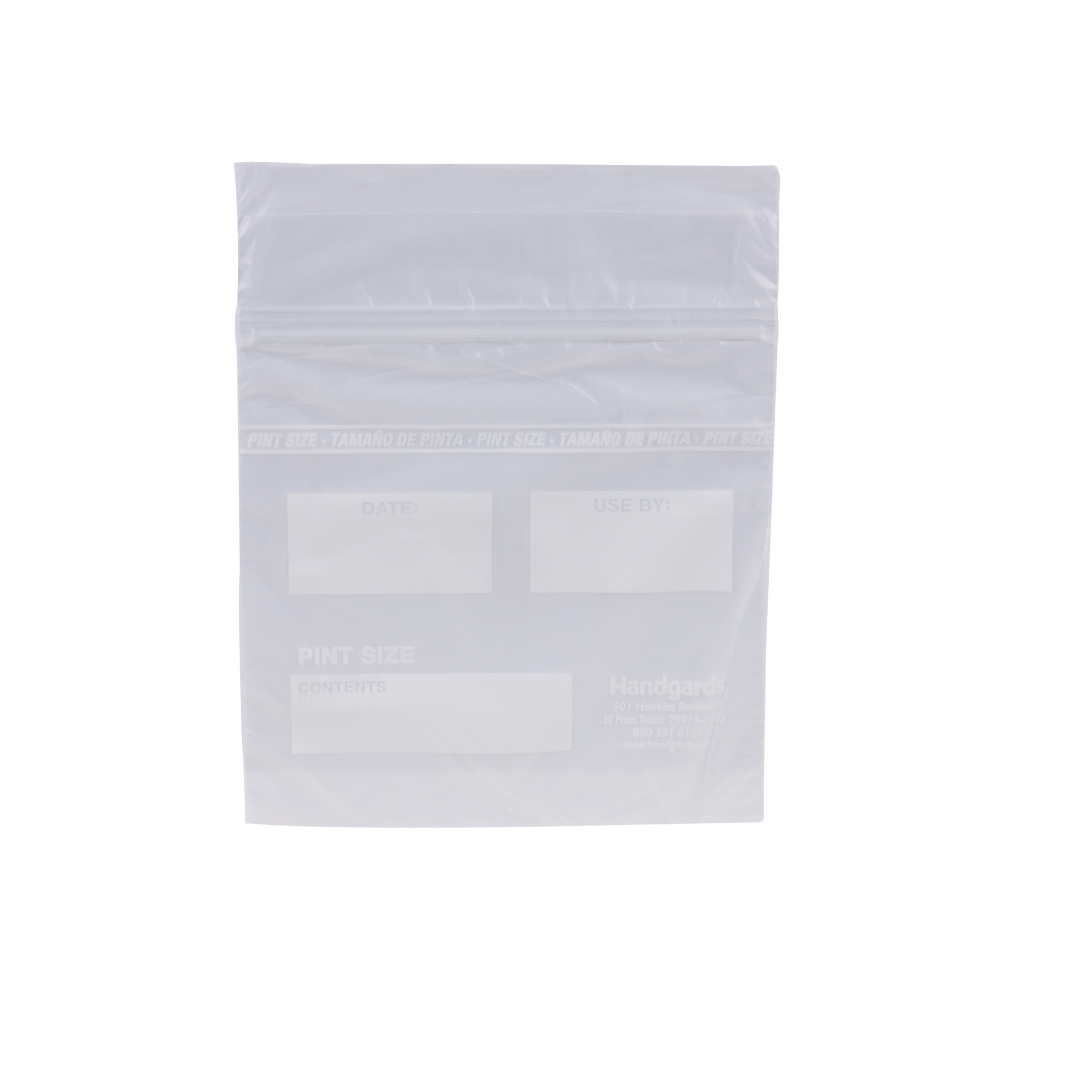 Zipgards® Low Density Freezer Reclosable Disposable Bags – Pint Size –  Handgards®