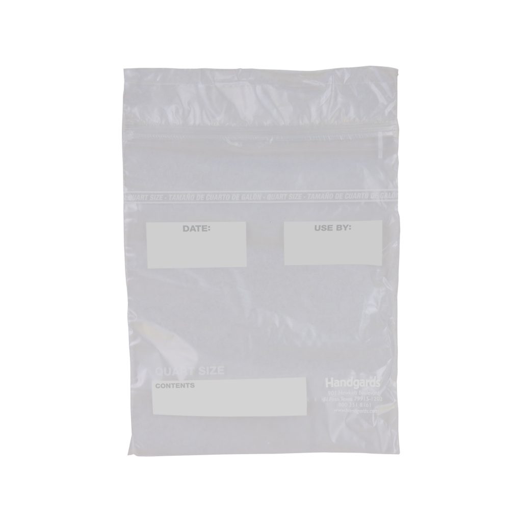 Zipgards® High Density Disposable Reclosable Bags – 2 Gallon Size