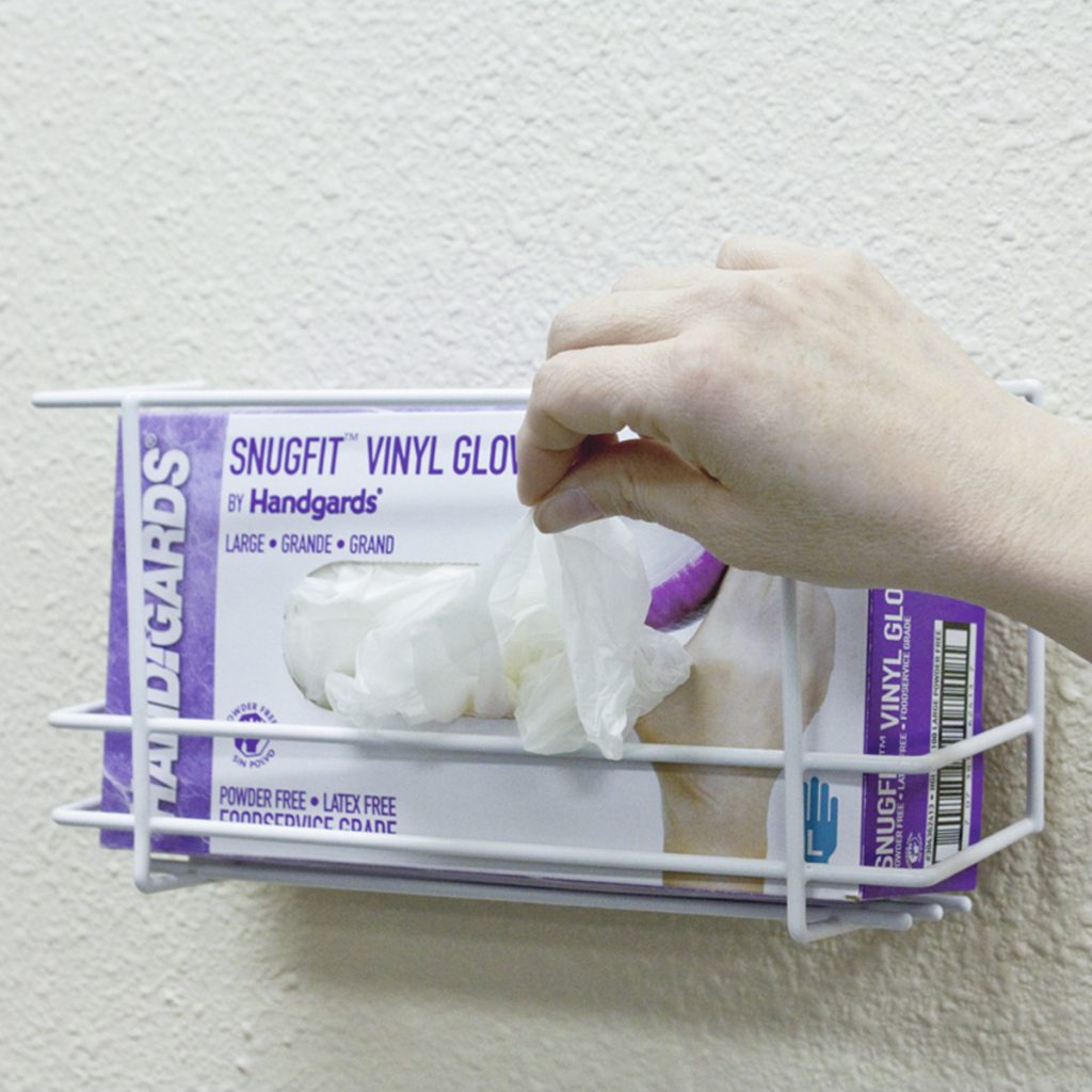 Glove Holder Wall Box Organizer Mount Dispensergloves Disposable