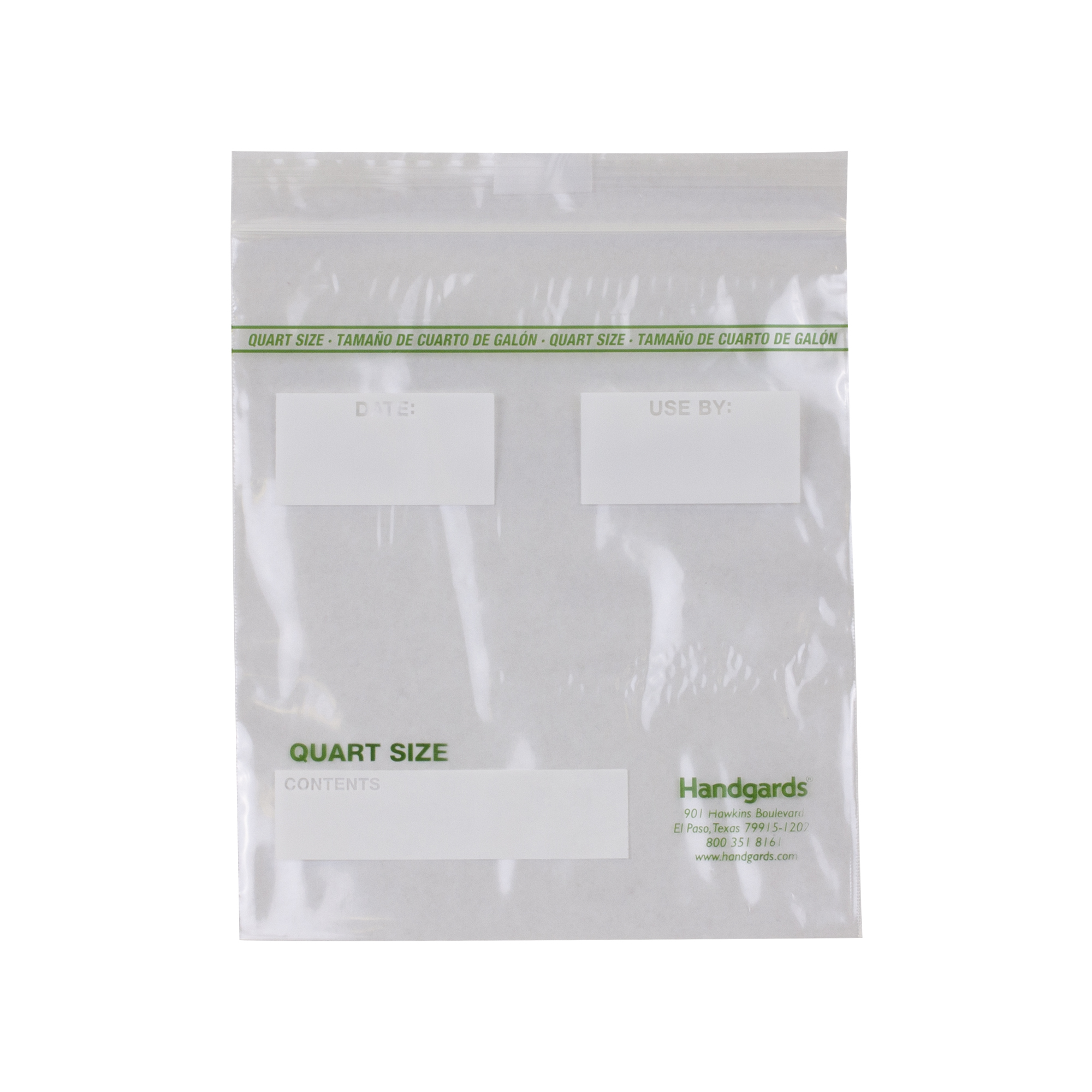 Zipgards® High Density Disposable Reclosable Bags – 2 Gallon Size –  Handgards®