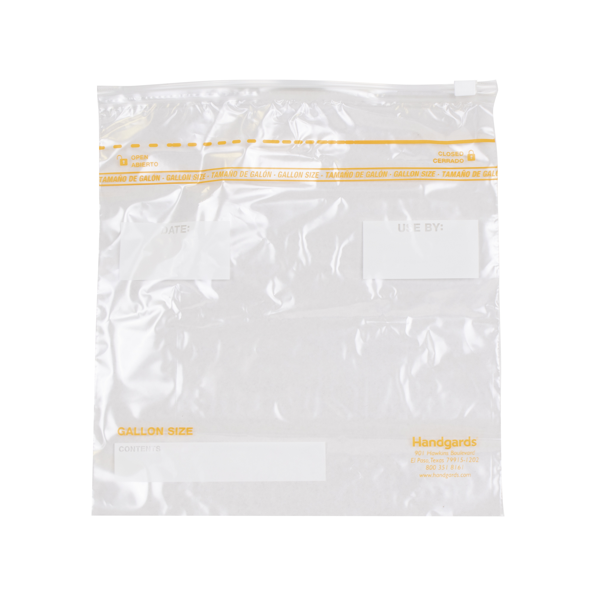 Generic Transparent Ziplock Nylon Food Storage Bag (9.5×6)- 12pcs