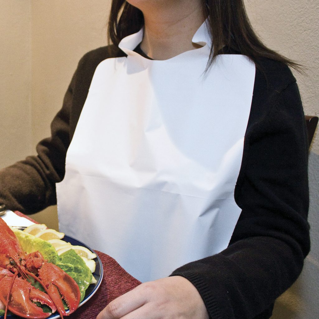 Disposable Bib Seafood Boil Party Supplies Adult Bibs Bbq Aprons