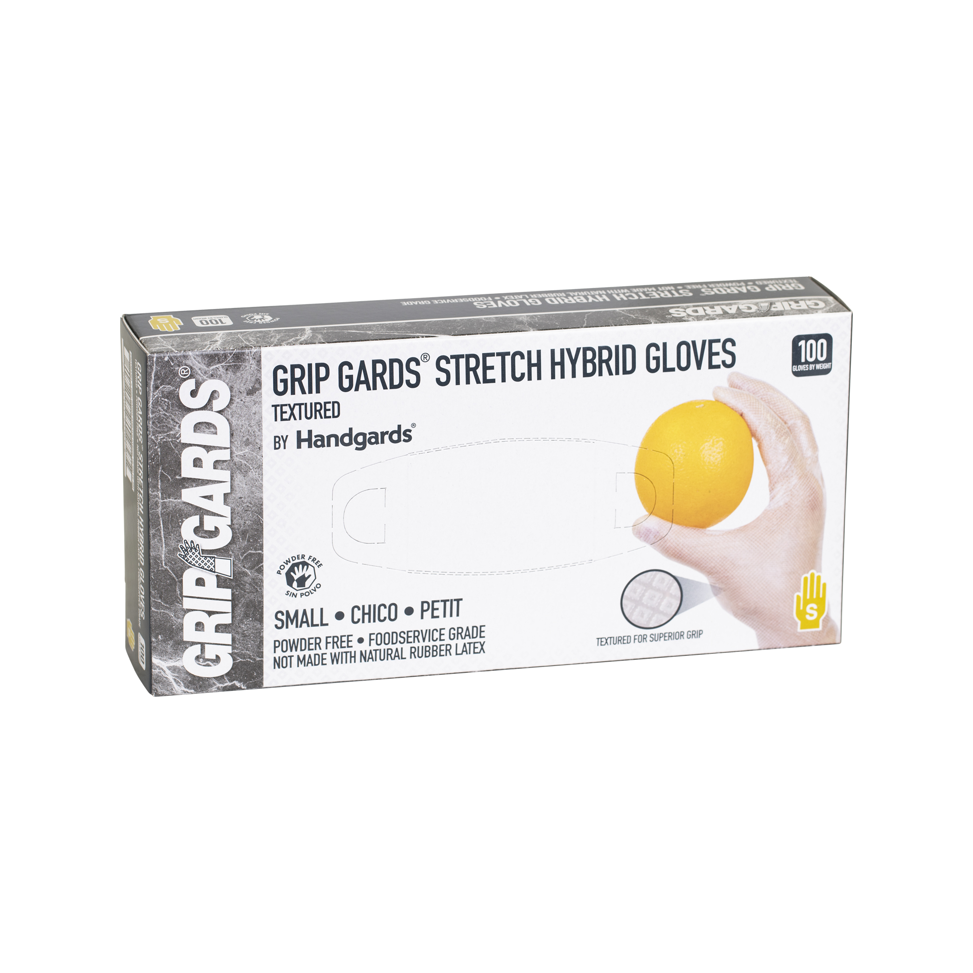 Gripgards® Stretch Hybrid Clear Disposable Gloves – Handgards