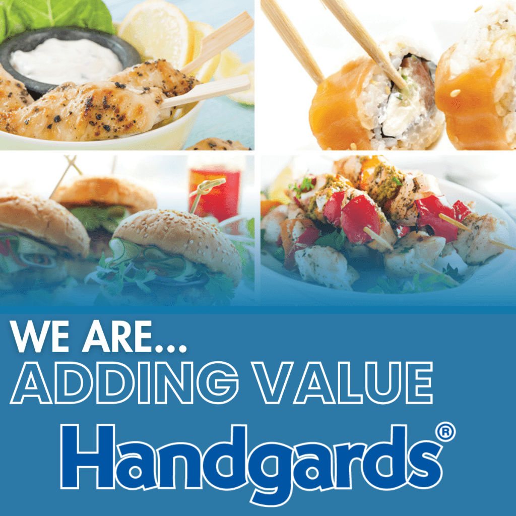 Adding value to dishes with expendables picks bamboo chopsticks