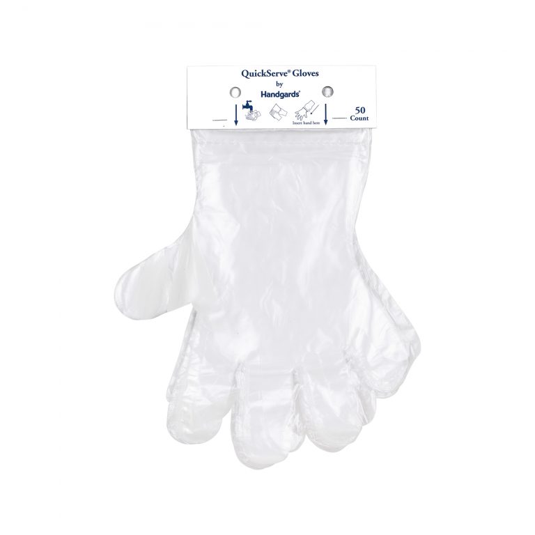 Handgards® Poly Quickserve® Disposable Gloves Handgards® First in