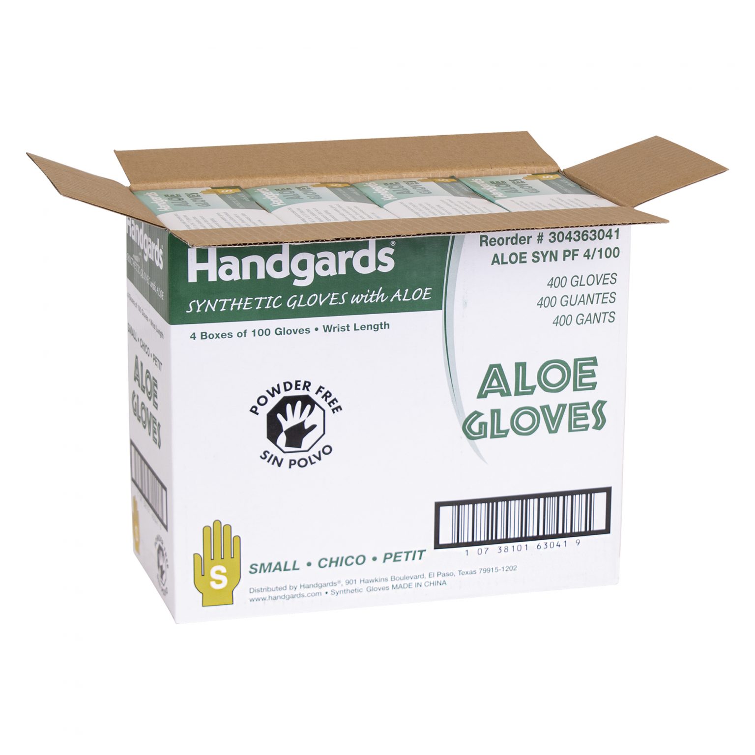 Handgards® Synthetic Disposable Gloves with Aloe Handgards® First