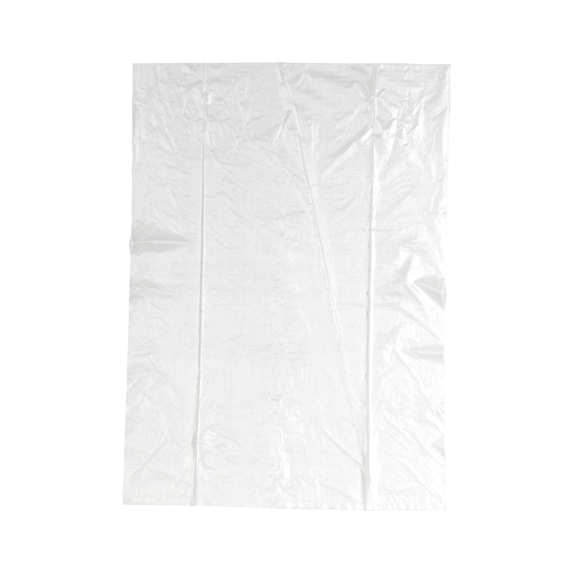Roll of 250 Clear Freezer Food Bags 18 x 24 Storage Plastic Bags /w Twist Ties 13 Micron
