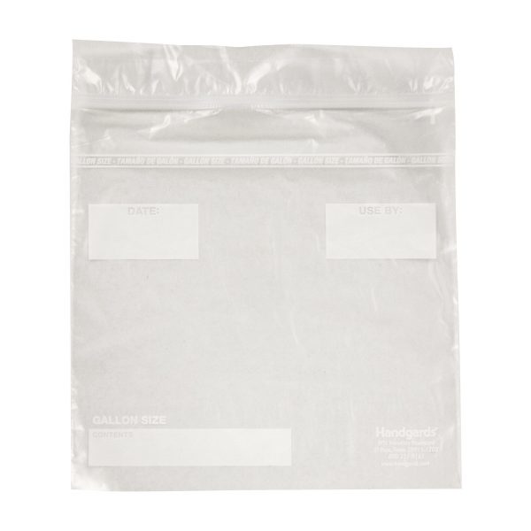 Zipgards® Low Density Slide Zip Disposable Reclosable Bags – Quart Size –  Handgards®