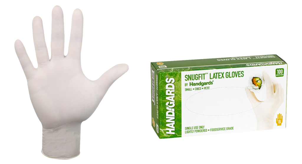 Disposable Latex Gloves Handgards® First in Food Safety Innovations
