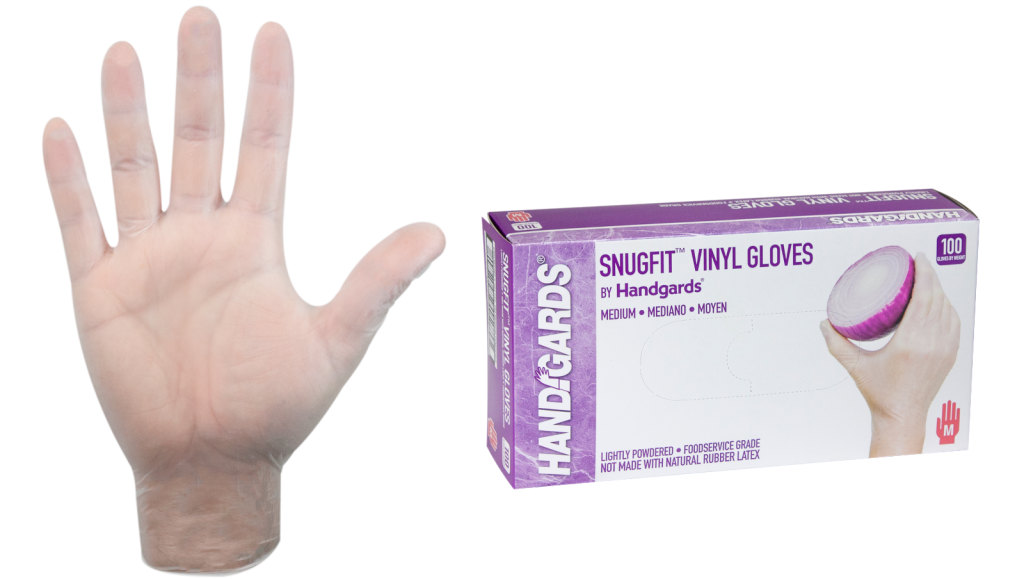 Disposable Vinyl Gloves Handgards® First in Food Safety Innovations